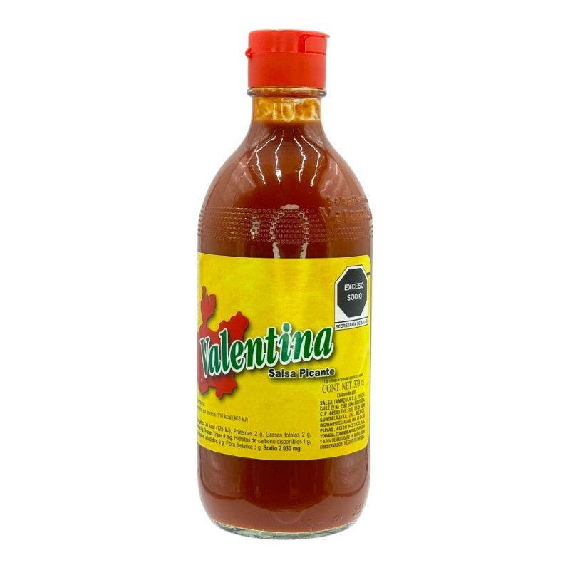 SALSA PICANTE VALENTINA 370 ML 
COPA AMARILLA