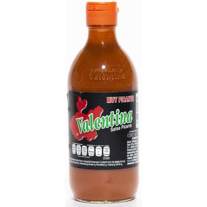 SALSA PICANTE VALENTINA 370 ML 
COPA NEGRA