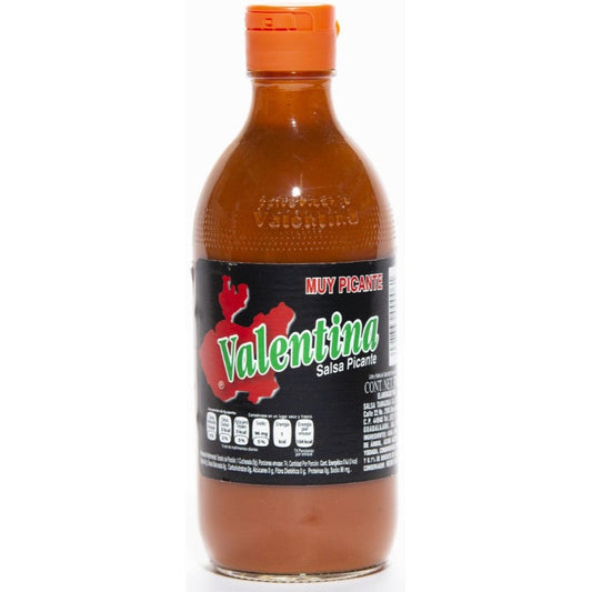 SALSA PICANTE VALENTINA 370 ML 
COPA NEGRA