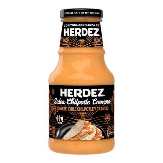 SALSA HERDEZ 240 GR SALSA CHIPOTLE CREMOSA GLASS (EU)