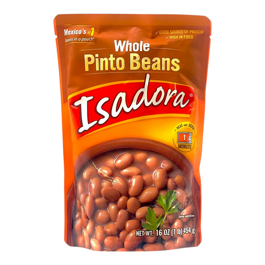 FRIJOLES ISADORA 454 GR FRIJOLES CLAROS ENTEROS ZAKJE
